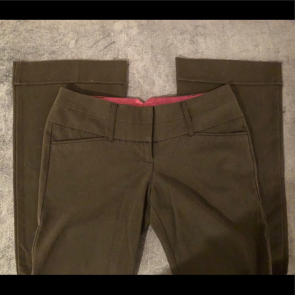 Black slacks